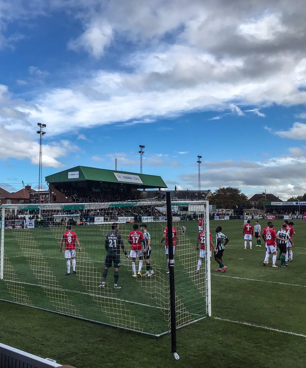 SteveAir_'s tweet photo. Nothing to see here just me - a Mexican - Danny DeVito - a toaster - and a @Blyth_Spartans FA cup goal all for 12 quid. @EmiratesFACup #football #blythspartans @Wrexham_AFC #facup @DannyDeVito https://t.co/rSNi5Fasog