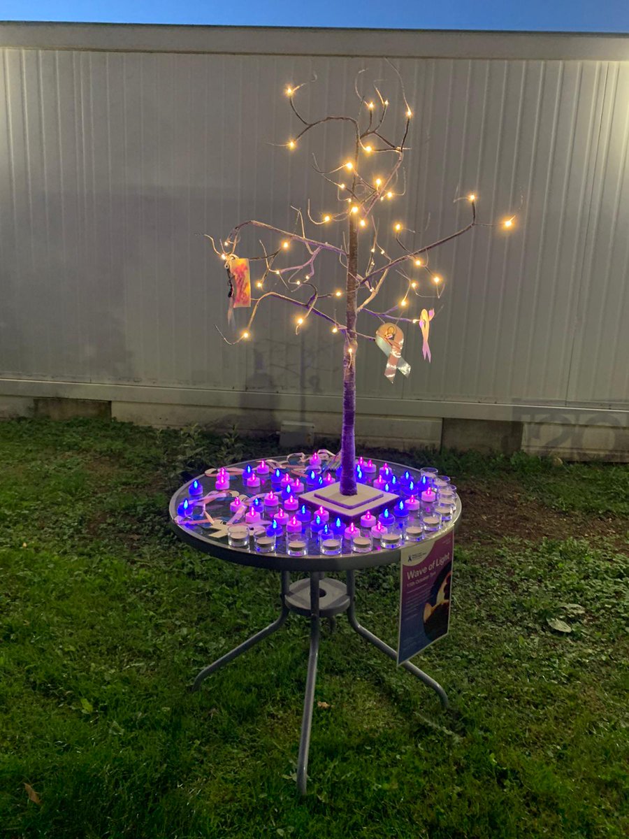 SomersetFT's tweet photo. Tonight’s Wave of Light marks the end of Baby Loss Awareness Week. 

Our colleagues at both Musgrove Park and @YeovilHospital paused at 7pm to light a candle, and remember all the little lives lost too soon. 💙💜 #BLAW2022 https://t.co/RbxWsc82F3