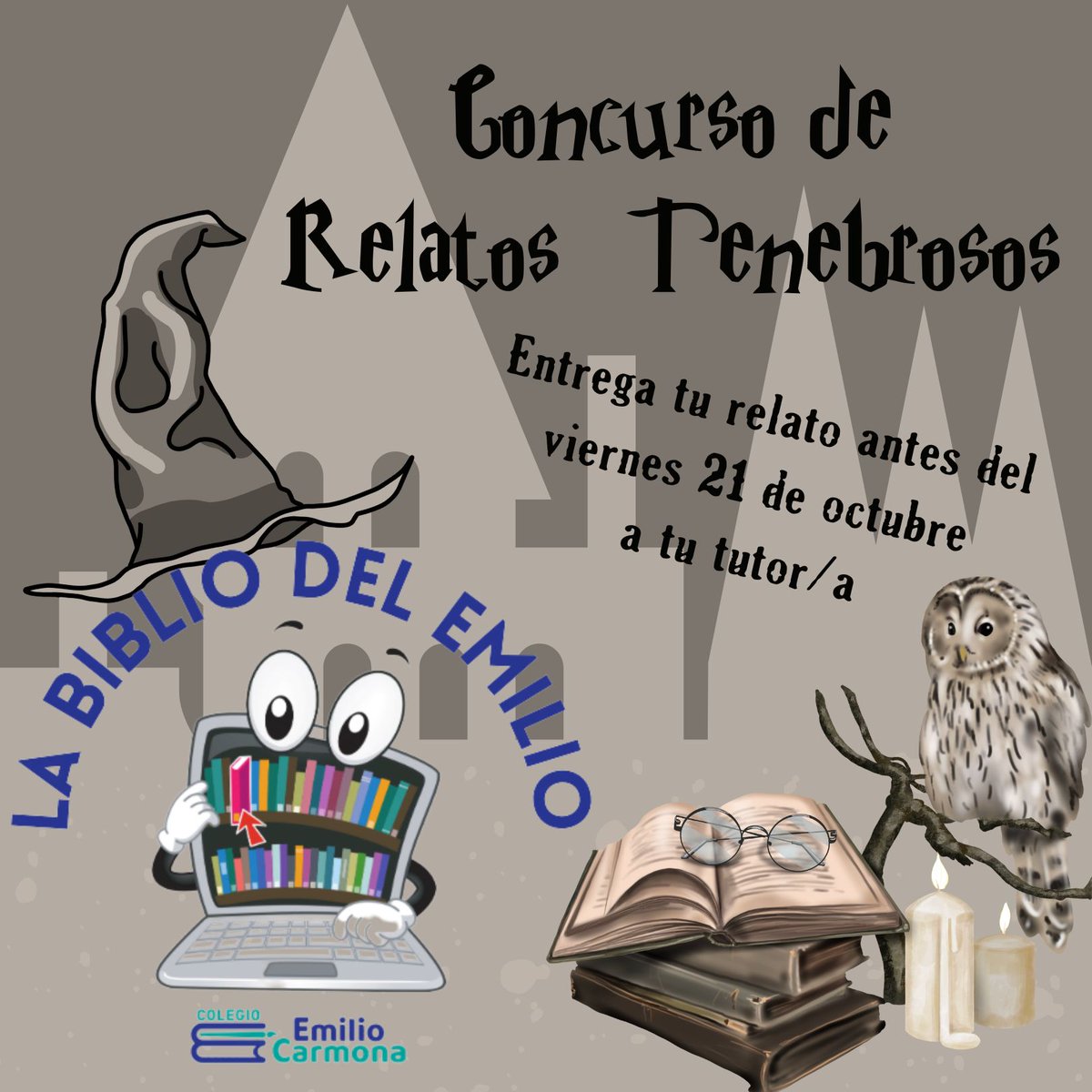ceipecarmona's tweet photo. Nuestra biblioteca nos propone una actividad muy interesante. ¡¡CONCURSO A LA VISTAAAAA!!
@BECREAGR
#ceipemiliocarmona
#meencantamicole
#labibliodelemilio
#Concursazo https://t.co/ZTj5VGXzHx