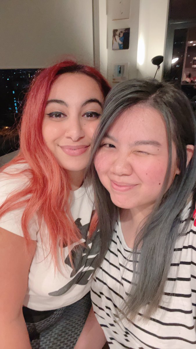 infinoir's tweet photo. Happy @TrapAmend Day 💞✨ besties for life 🌸 You stuck with me forever bitch I ain’t going nowhere 🤭 HAPPY BIRTHDAY I FINALLY GET TO SPEND IT WITH YOUUUUU https://t.co/sPLSrKXlFF
