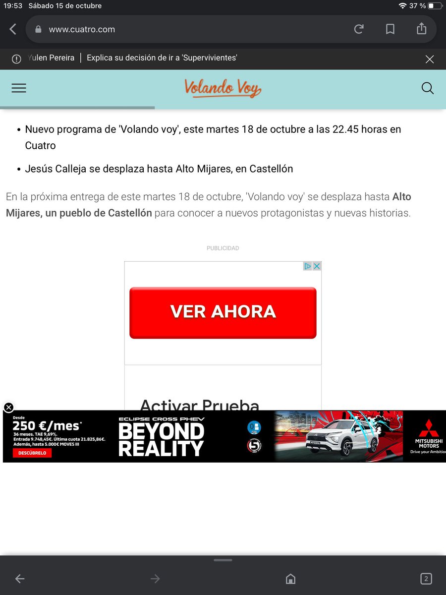 montsefayos's tweet image. Molestarte en hacer un programa en la comarca del Alto Mijares para luego llamarla “un pueblo de Castellón” es entre absurdo e indignante, denota desidia y desprecio @JesusCalleja @cuatro @VolandoVoyTV