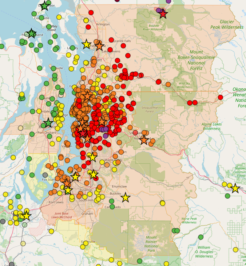 PS Clean Air Agency on Twitter "Most of the Puget Sound region is