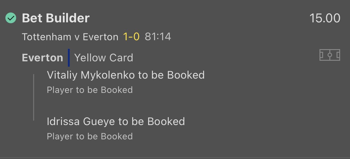 1/15 winner ✅✅✅✅

Small but good win🤌