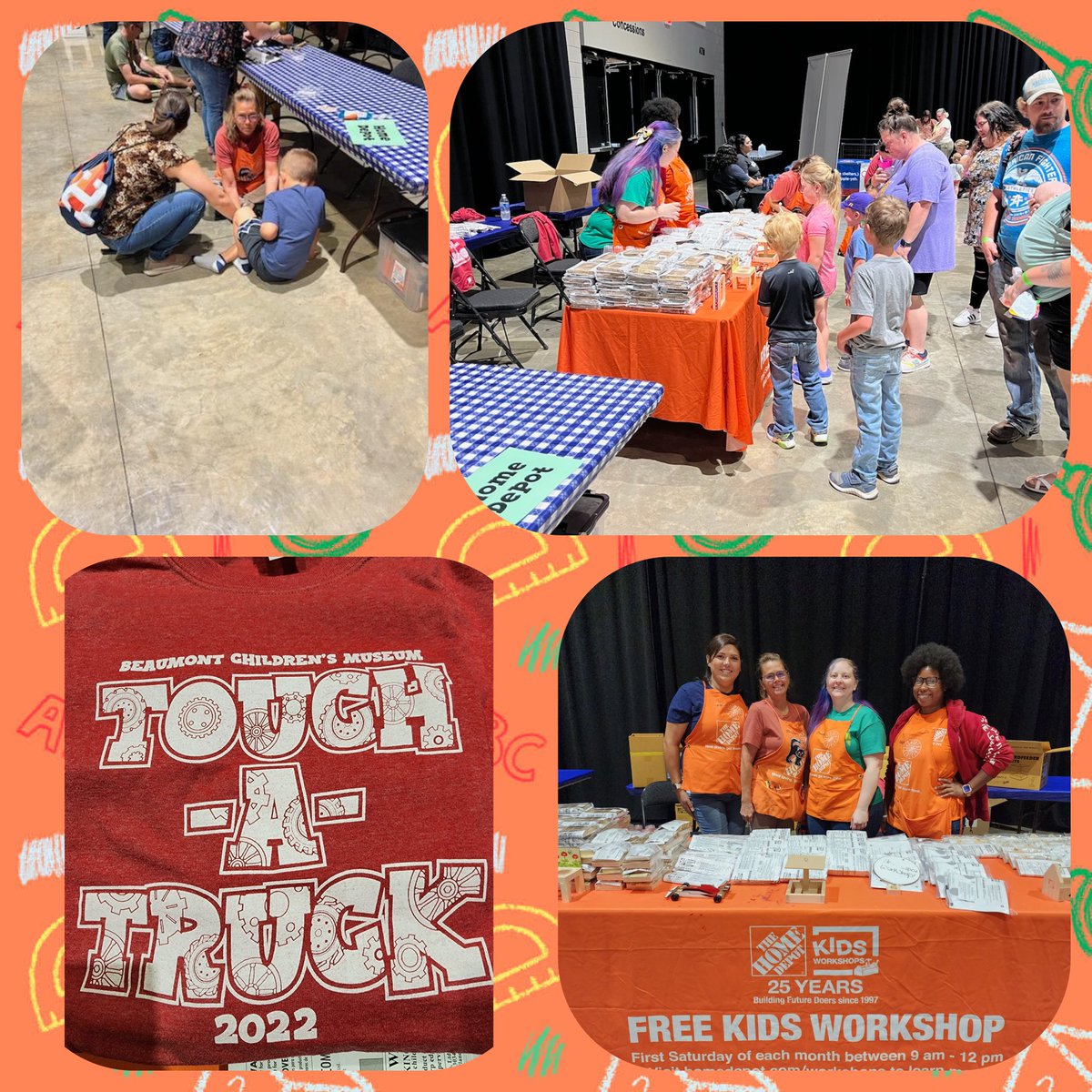 It's great to be back! Touch-a-Truck with the Beaumont Children's Museum!