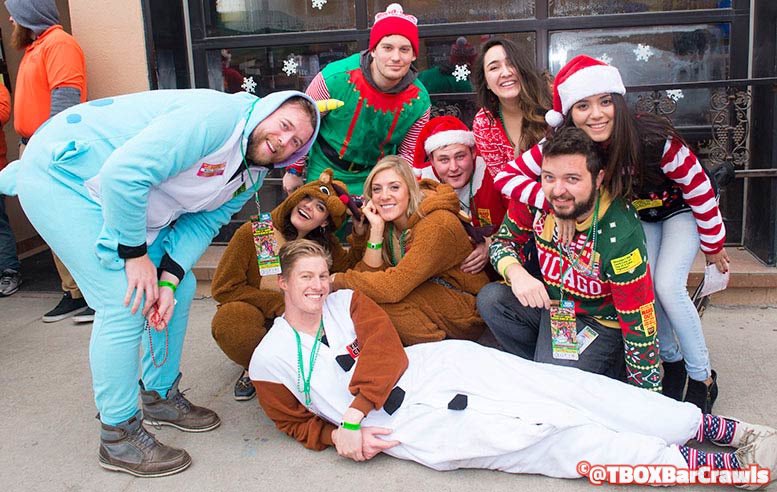 TBOXBarCrawls's tweet photo. #TBOX is just 8 weeks from today - buy tickets now!  They’re still under $15 for a few more days only!  TBOX 2022, Festa’s 26th Annual 12 Bars of Xmas. Christmas Pub Crawl in Wrigleyville, Chicago, Saturday, December 10, 2022, Starts 10AM - Tix &amp; Info: https://t.co/H5lnFkL9P7 https://t.co/YZ6bkTrR5d