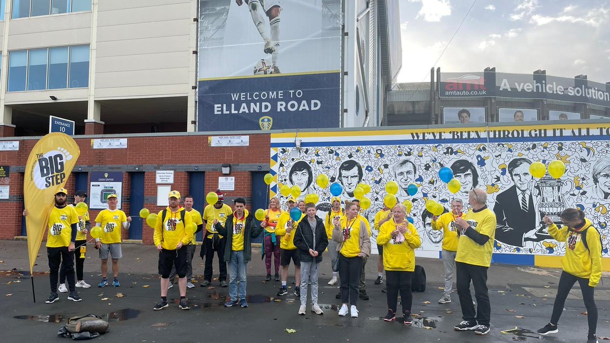Our memorial walk for Kimberly Wadsworth has concluded at Leeds United.

Led by her mum Kay, we paused to remember Kimberly and all lives lost to gambling - paying tribute to their families fighting for change.

As the mural behind us says “We’ve been through it all together” 🟡