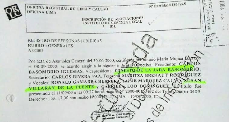 PORQUÉ SOSPECHAMOS QUE EL IDL ES UNA SUPUESTA ORGANIZACIÓN CRIMINAL? 
El IDL está liderada por Gustavo Gorriti,ex mano derecha del denunciado por corrupción Alejandro Toledo juntos hicieron la famosa"marcha de los 4 suyos"que terminó con víctimas mortales <a href="/FiscaliaPeru/">Ministerio Público</a> 1/6