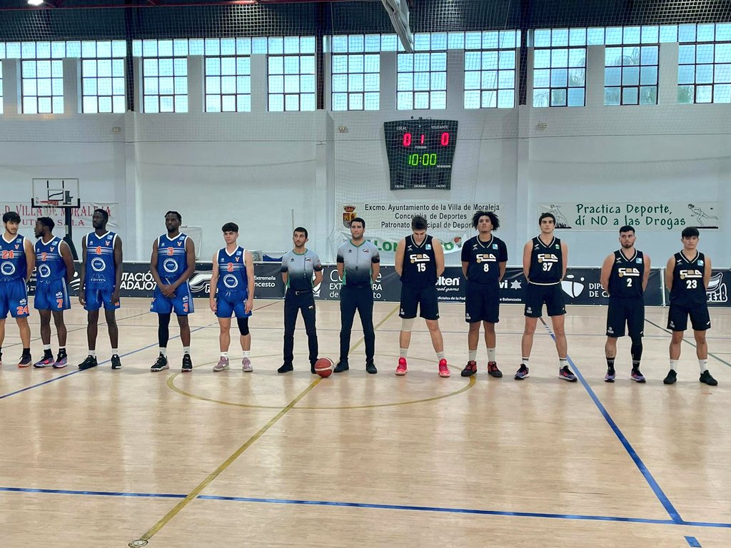 🏆 COPA EXTREMADURA MASCULINA

🥇 FINAL

📍Pab. Adolfo Suárez <a href="/AytoMoralejaCC/">Ayto. Moraleja (CC)</a>

🔊 Suena el himno de Extremadura

👌🏻 ¡Todo listo para empezar!

⚫🟡 <a href="/CBACADEMYSPAIN/">City of Badajoz Academy</a>
🆚
🟠🔵 Lithium Iberia @SagradoCoraznCC

📊📲 App AFICIÓN FExB 

@DXTextremadura
#TeProponemosBaloncesto