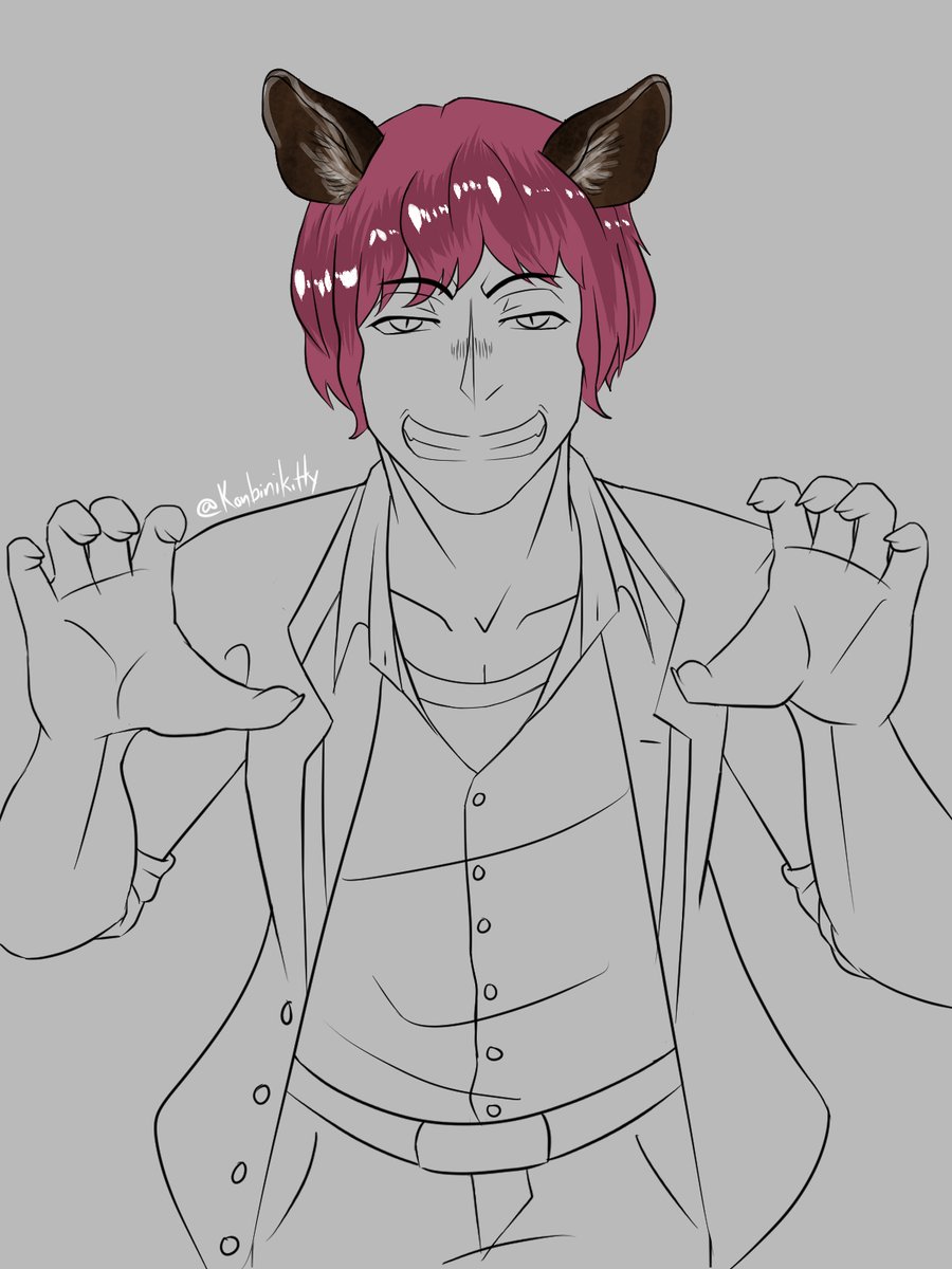 konbinikitty's tweet photo. TWISTober Day 12 - Favorite Unnamed Background Character (Savanaclaw Student) #twistedwonderland #twistober2022 #savanaclaw 💕🐗🦁 https://t.co/P6twlEPQCv