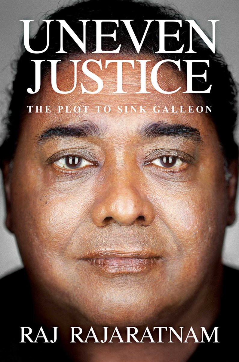 IOn the read this week. 

Uneven Justice : The Plot to Sink Galleon by Raj Rajaratnam

Raj Rajaratnam, the respected founder of the iconic hedge fund Galleon Group, which managed $7 billion and employed 180 people in its heyday, chose to go to trial rather than concede