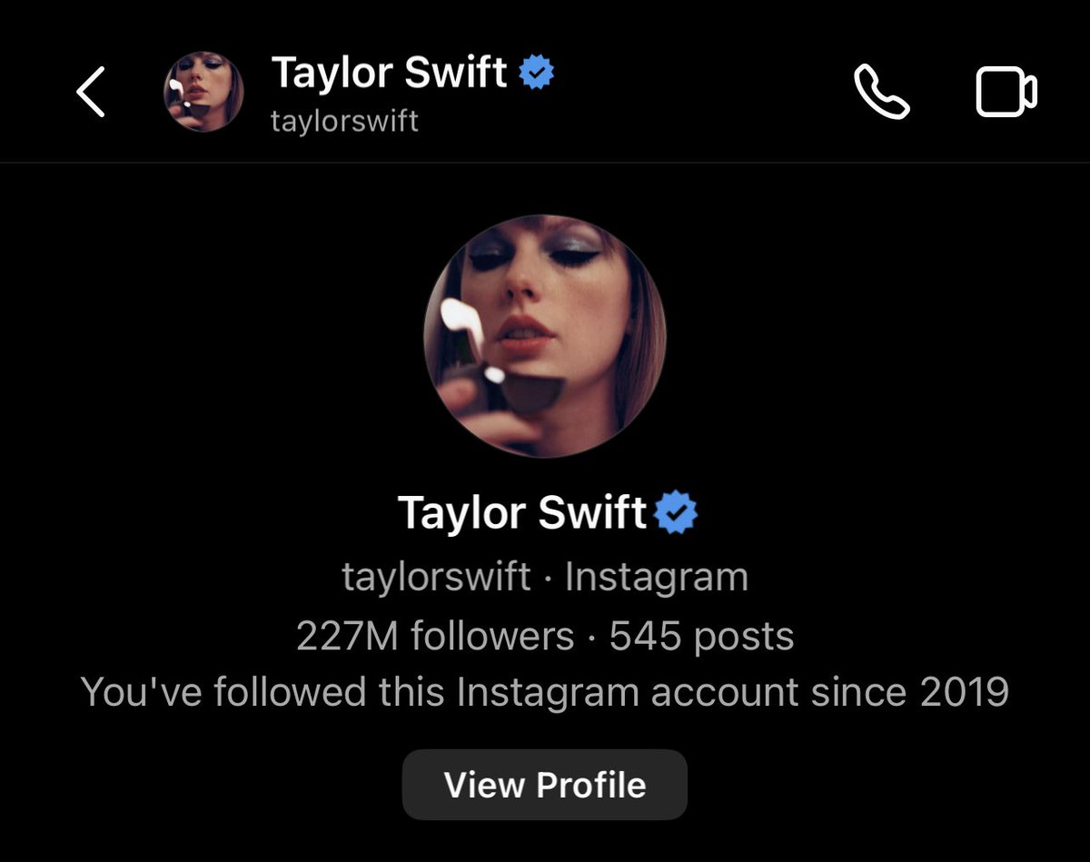 ts_isqueen's tweet photo. when did you guys start following Taylor on Instagram? https://t.co/06qCwNvJb0