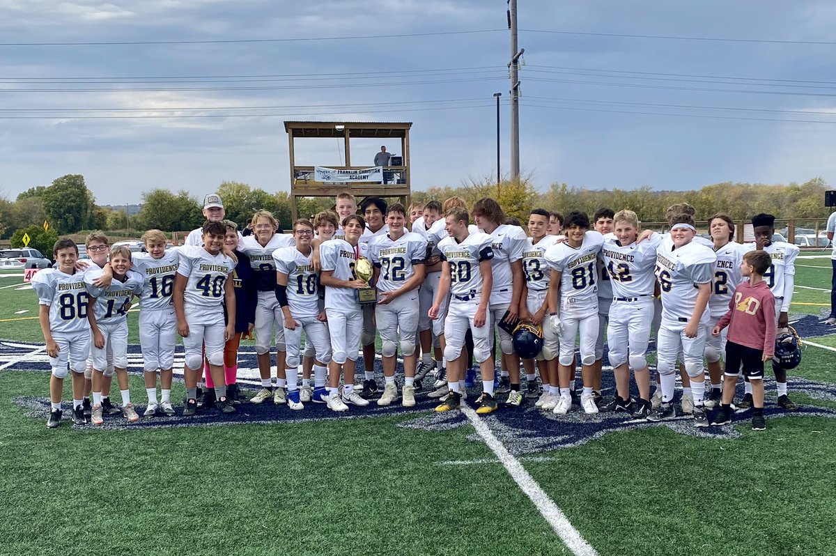 PCA_FB's tweet photo. Middle school football wins TSIAA Championship 28-6
Keenan Wilson Star of Game
Cash Shipley MVP https://t.co/1z8YEFECs1