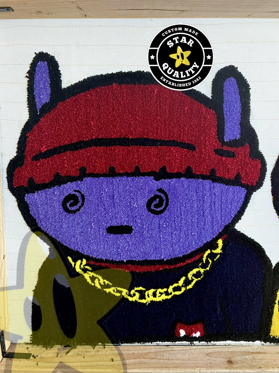 STAR⭐️ (@starquality718) on Twitter photo One more to go!, this one ready for a trim! Almost finished all the <a href="/alienfrens/">alien frens</a> rugs from the marketplace! One more to go!, this one ready for a trim! Almost finished all the <a href="/alienfrens/">alien frens</a> rugs from the marketplace!