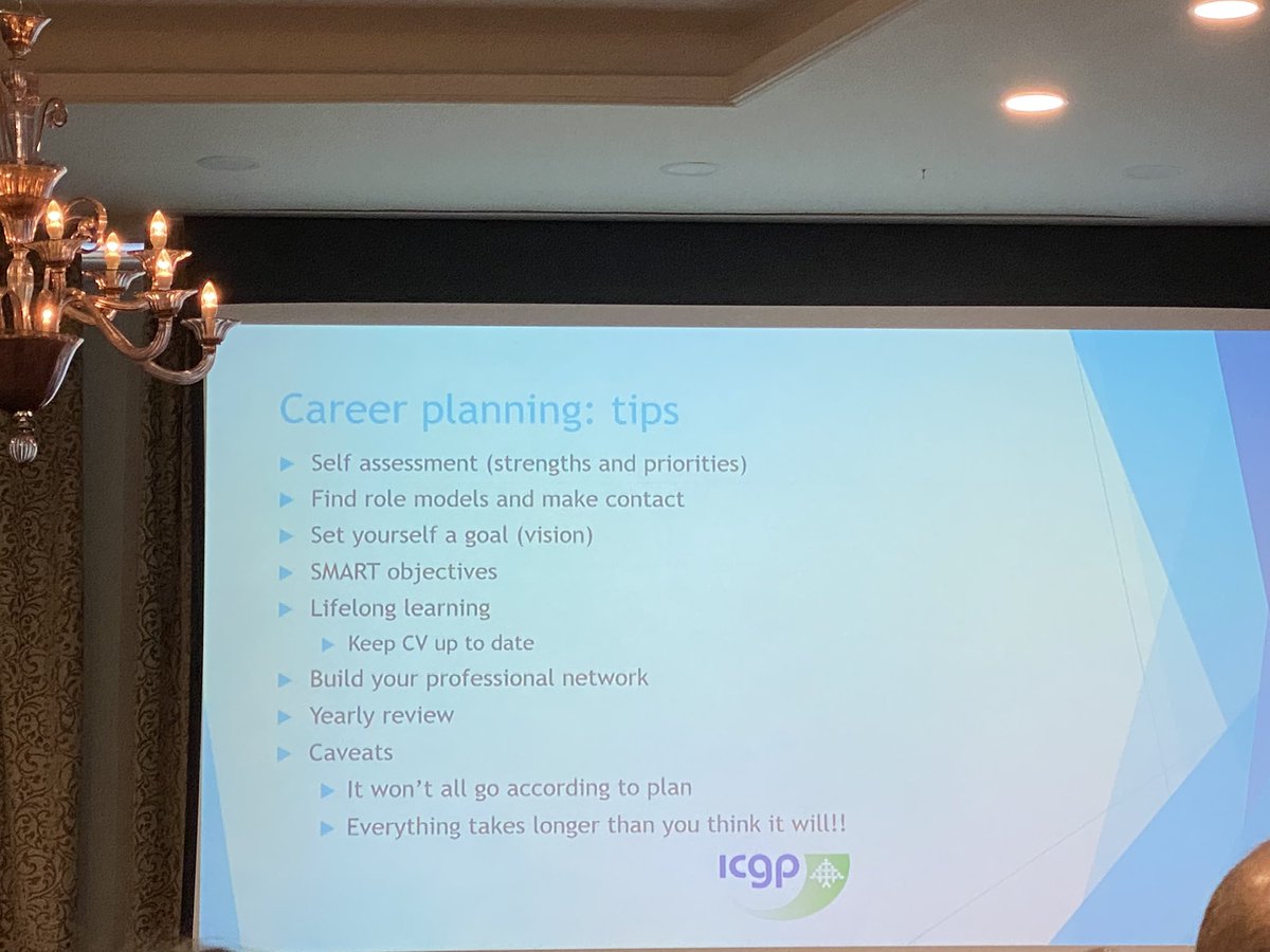 The @icgpnews Autumn Conference was filled with incredible presentations! We loved hearing from Prof Emma Wallace about the different career pathways in GP. Swipe through to see the flexibility and incredible pathways a career in GP can offer! #BeAGP #ICGPFuture