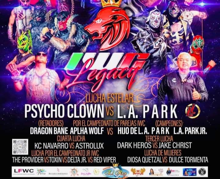 ChirpingBlueJay's tweet photo. #LegacyEventCenter
#Colorado.
October 16
#LosParks @laparktapia
@Hijodelapark1 @LaparkJr
#Original #Chairman #TheChairman
#wrestling #Prowrestling #LuchaLibre #IWClegacy @Psychooriginal #WrestlingCommunity #WrestlingTwitter @IwcLegacy https://t.co/QP5DtJotM2