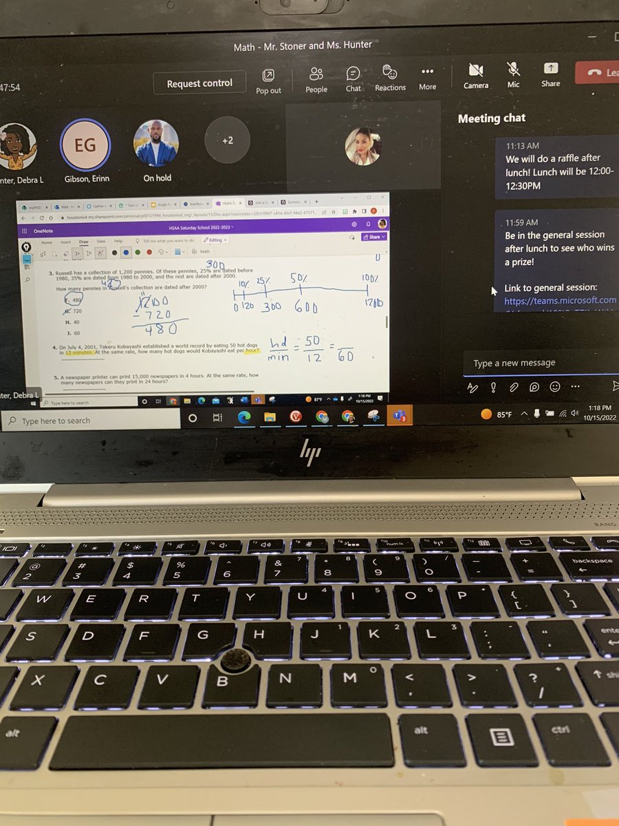 MsLyndersay's tweet image. #SaturdaySchool is in session! Our teachers and scholars are committed to excellence! 📈✨ #DataReflections #ReteachSessions #CantStopWontStop 🧡💙 
@HS_Ahead_HISD @jJohnFlowers @MsLyndersay @MistahCarter_ @KaliColeMPA @Stephan85015661 @Leticia_Mendez3 @hsaa_warrior @PaulaHisd