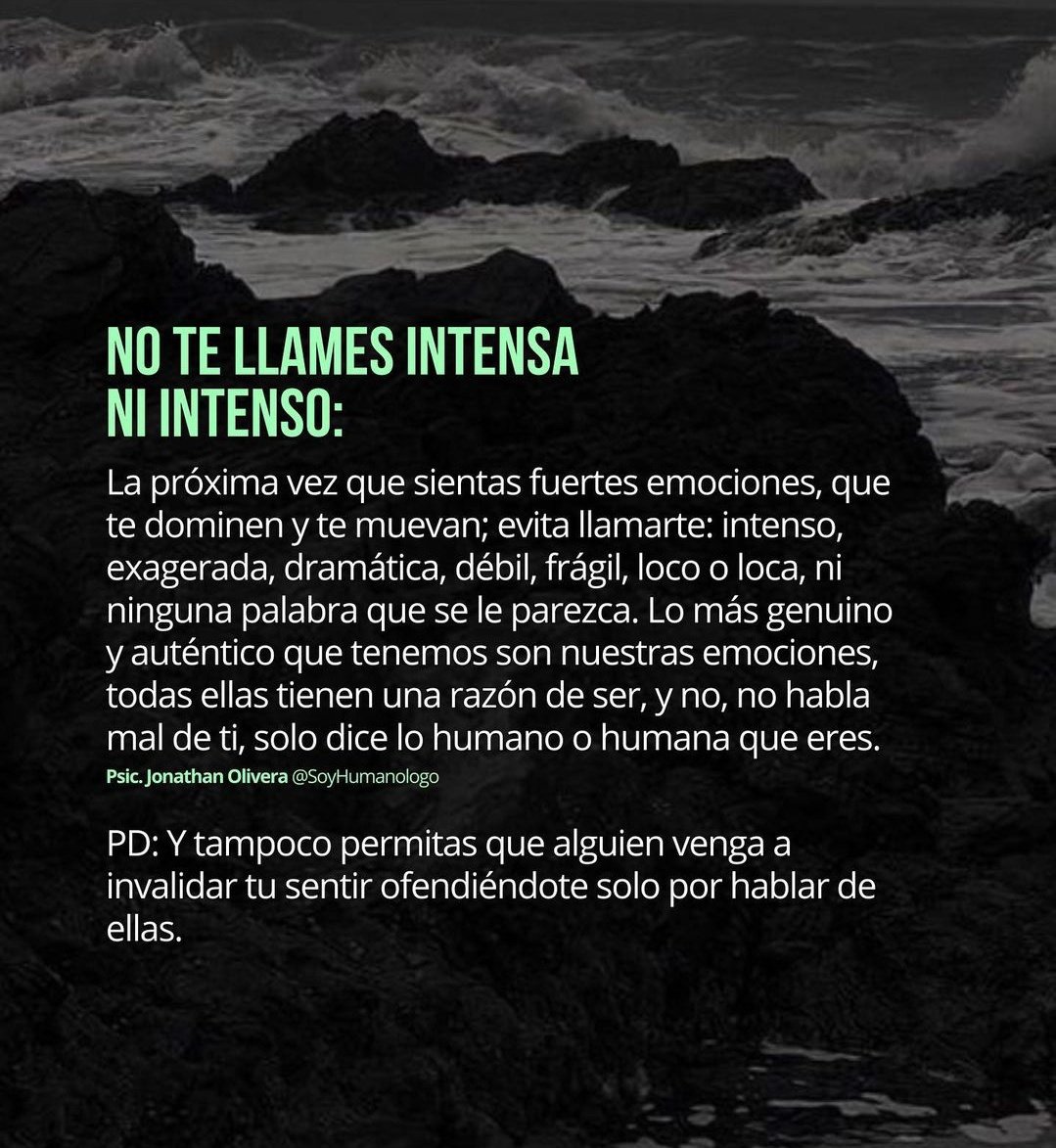 edtremo's tweet photo. Podemos sentir fuertes emociones y pasa que a veces no sepamos que hacer con ellas. Claramente NO necesitamos hacer pagar a otros por esto, ya que depende de nosotros como gestionamos estas emociones, sin embargo no es justo que alguien venga y nos invalide. https://t.co/5dfp8NhiZK