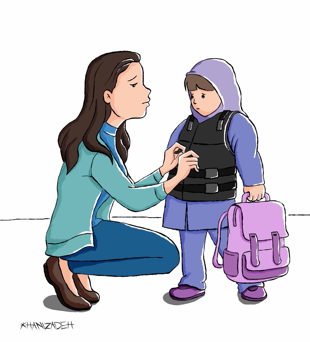 برای تمام کودکانی که به مدرسه رفتند ولی هرگز بازنگشتند.
For all the kids who went to school but never came back.
#cartoon  
 # kids  #school 
#کودکان    # مدرسه