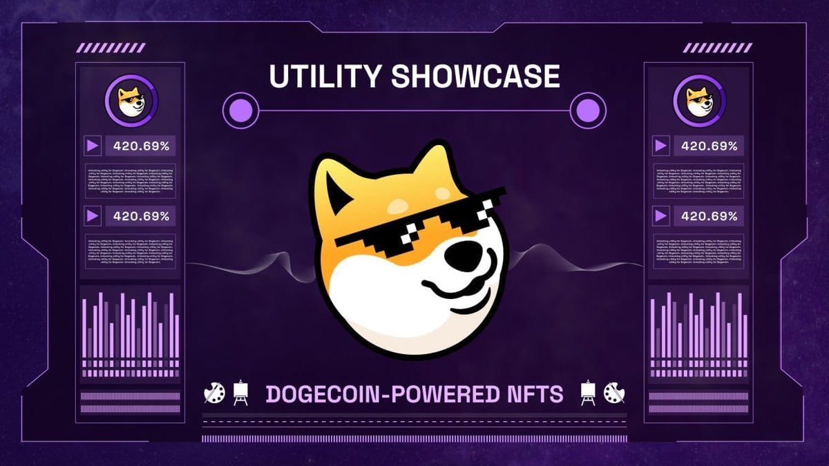 DogechainFamily's tweet photo. 1/5
Dogechain Utility Showcase - Dogecoin-powered NFTs 🐶 ⚡️ 

#Dogechain acts as a smart contract layer for the original PoW #Dogecoin network. 

🌯 In this regard, it allows you to wrap $DOGE and use it as gas on the chain. https://t.co/Q7I4FQD0E9