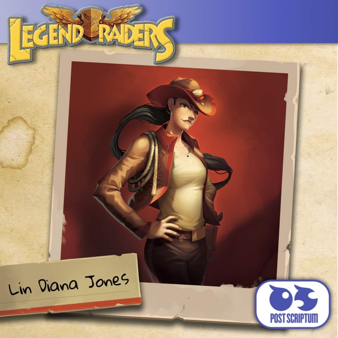 PScriptum_games's tweet photo. Lian Diana Jones is a daring adventurer who specializes in roping. Reliable sources say that she is able to tie 1273 different knots. She's not afraid to enter unexplored jungles, caves darker than the ocean depths and mountains colder than Arctic glaciers! 🗻🏕
#newgame #essen22 https://t.co/pPaIbBdrcg