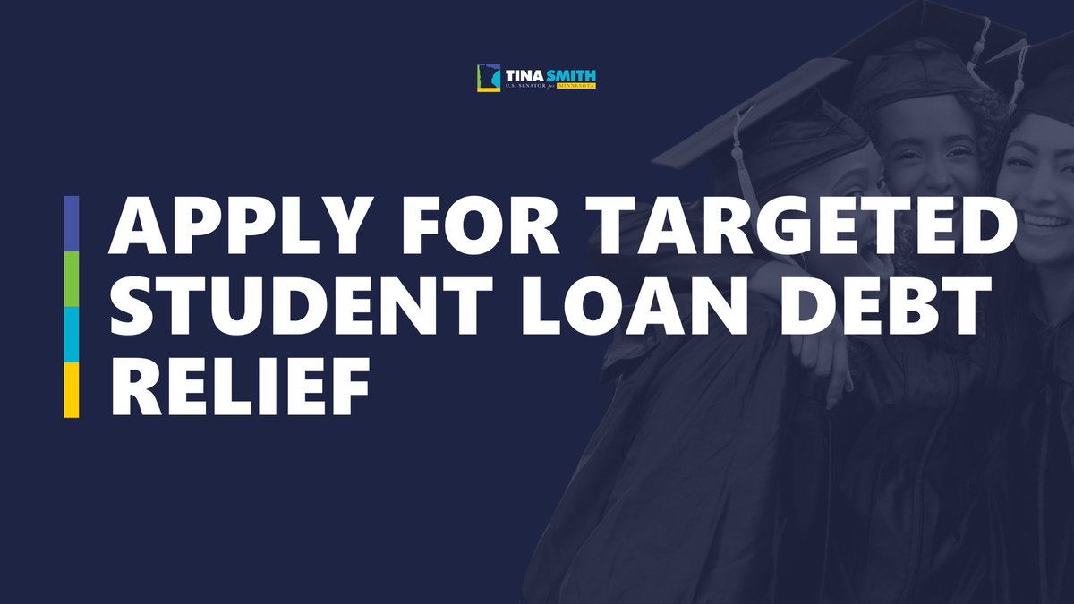 Cancelling student loans is a big deal for working families. Apply for student debt relief with the Department of Education’s beta site here: bit.ly/3rZAD4K