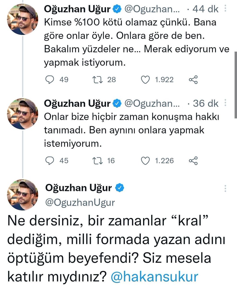 3 twitte FETÖ ile işbirliğinin itirafı! “ulusalcı” poz veriyor bir de! <a href="/OguzhanUgur/">Oğuzhan Uğur</a>