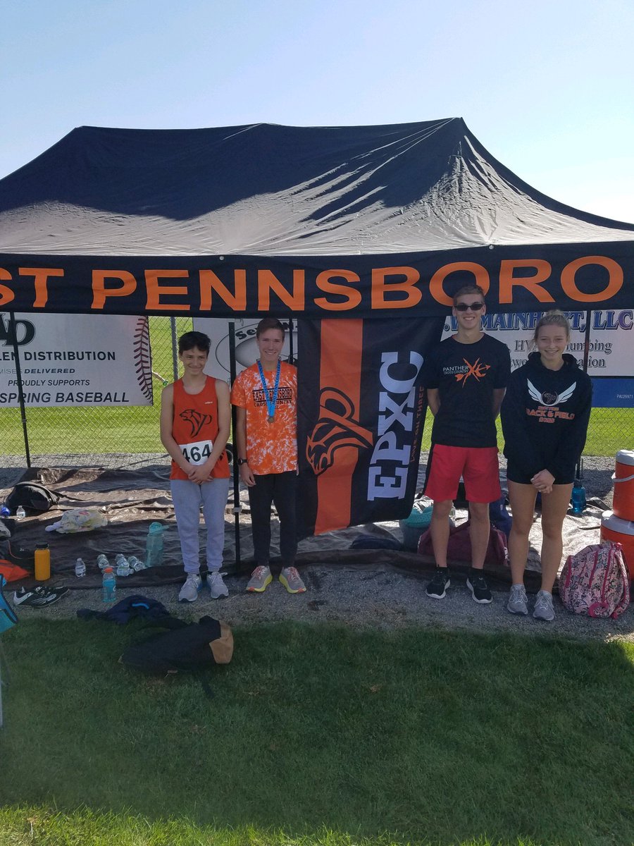 EP_Panthers's tweet photo. Based on their performance at today's Mid-Penn Championships, Mason Grasela, Andrew Namatka, Aaron Strite, and Jessalyn Welsh have qualified for the District 3 Championships.  Also, congratulations to Andrew Namatka as a Mid-Penn Championship medalist with 15th place! https://t.co/n1Dqou9cib