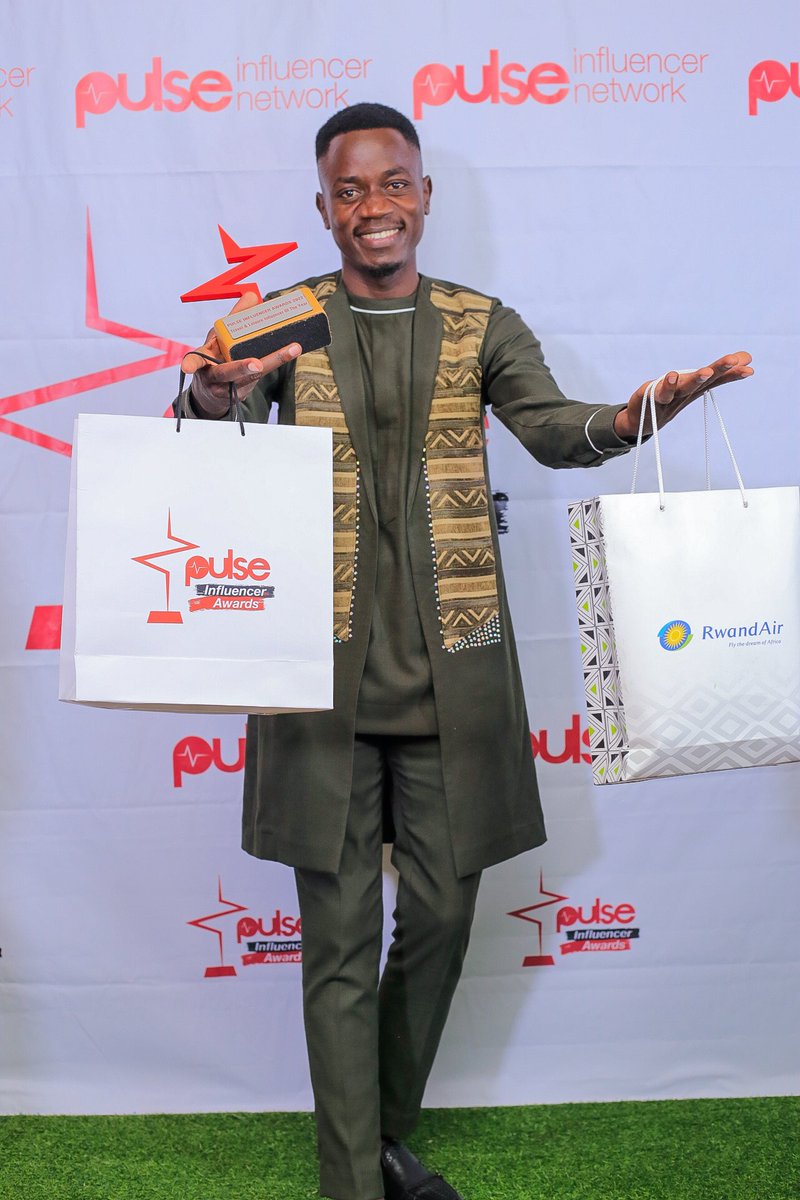 The winner for Travel & Leisure Influencer of the Year is here 🎉🎉
Thank you so much @PulseUganda 
and all the sponsors @FlyRwandAir, @CocaColaBevUg, @MotivUG, @RXRadioUG, @lituationbooth and African Queen.
#PulseInfluencerAwards2022