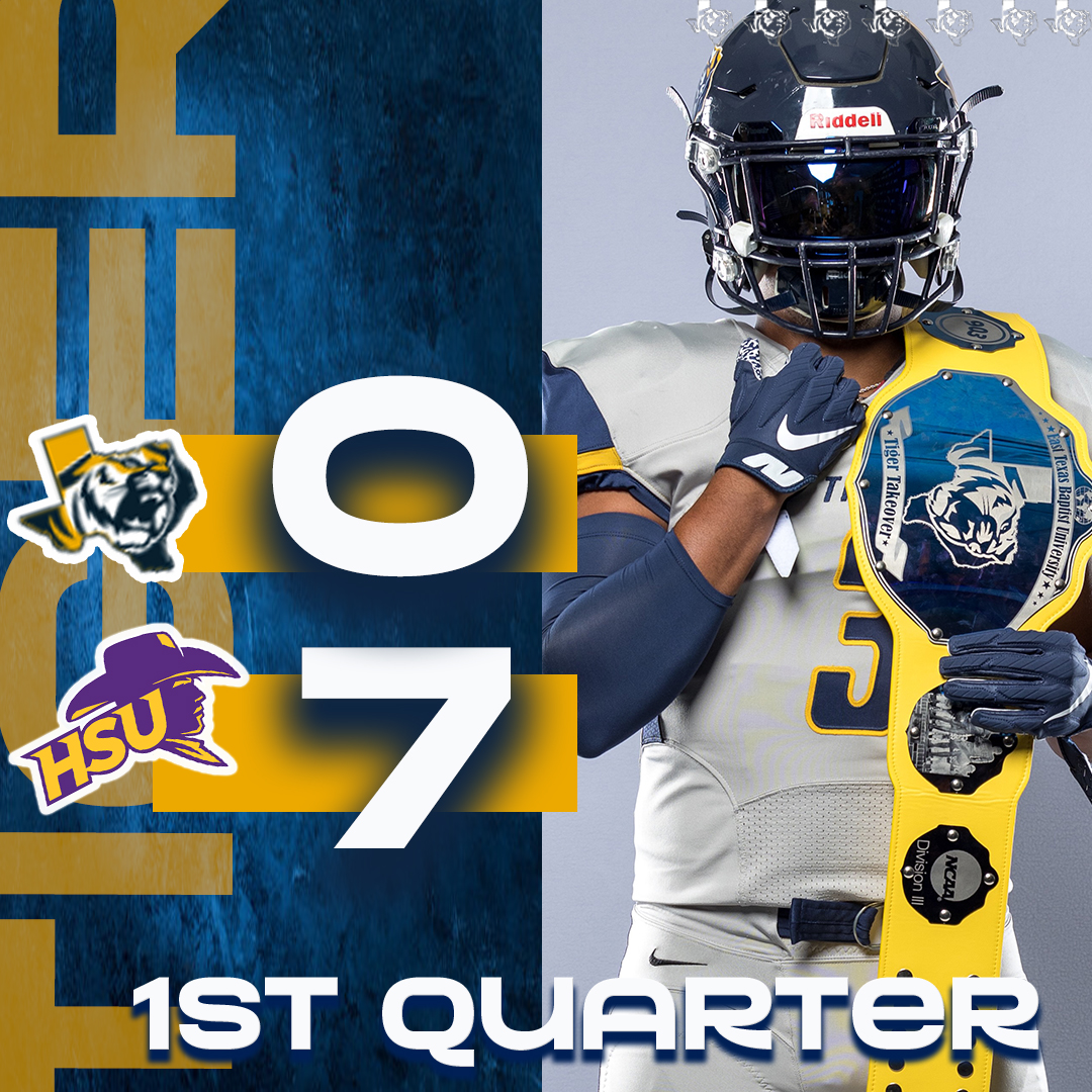 #ETBUGameDay
End of 1st Q
🤠7⃣
🐯0⃣

2 sacks
2 forced fumbles

#TexasTigers #d3fb #ascfb