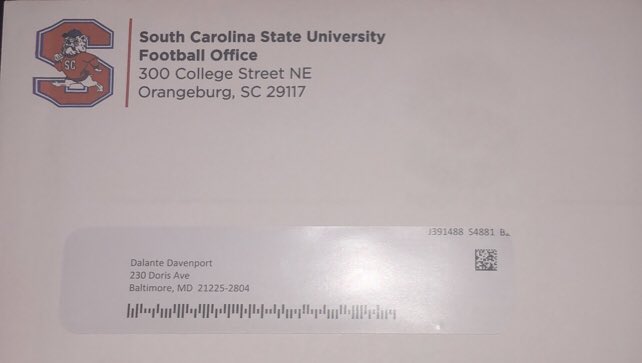 DalanteDavenpo3's tweet photo. @coachzedmunds thank you for the letter !! Really appreciate it https://t.co/m8XskfTicN
