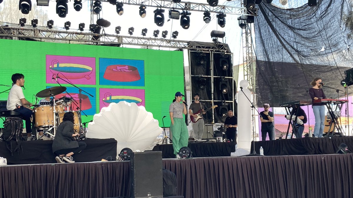 DelirioXS's tweet photo. Soundcheck @ximenamusic 
HOY 9pm GRATIS
Festival Quimera, Metepec, Edomex https://t.co/ZYmhIRTQ7A