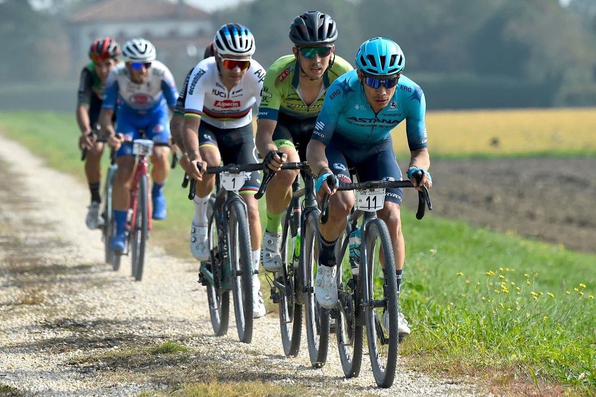 Beautiful day at <a href="/Sere_Gravel/">SERENISSIMA Gravel</a> with the big boys.