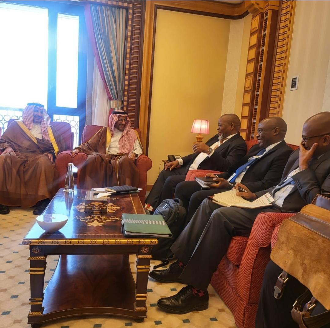 Gwede Mantashe on Twitter "We met with HE. Mr. Bandar bin Ibrahim