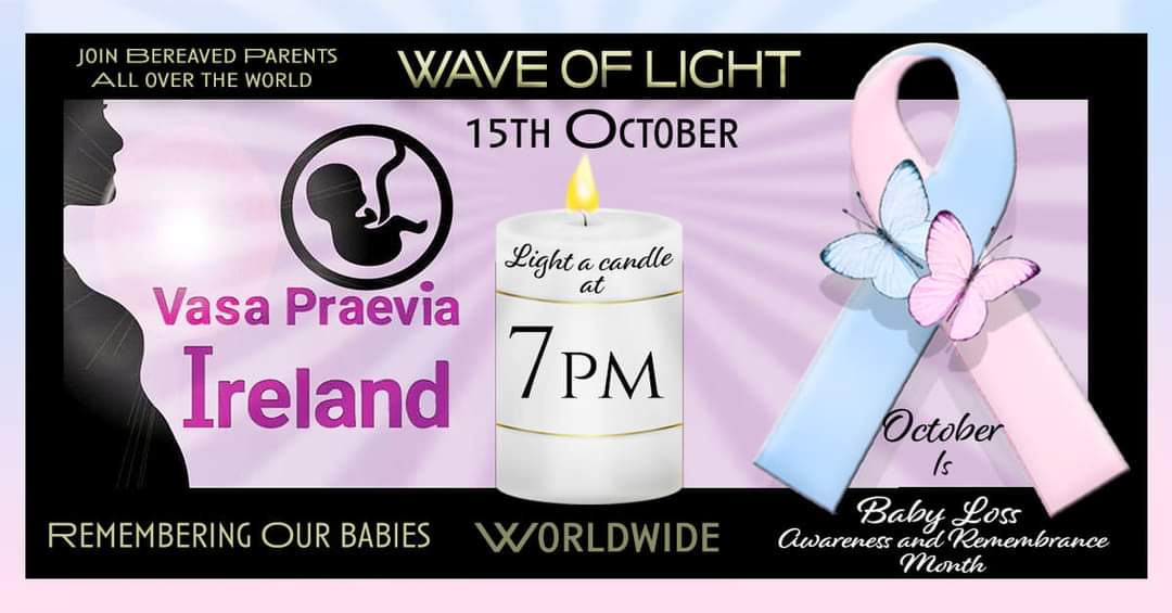 SiobhanWhelan4's tweet image. #BLAW2021 #WaveofLight2022 #VasaPraeviaAwareness 
 Remembering all precious children gone too soon and Caring thoughts to All who miss them so💖xxx