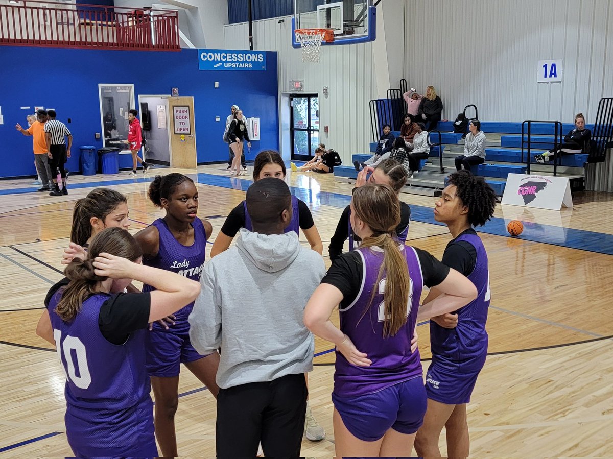 🏀 #CGHRMedia

#MooresvilleShootout 

9:45 AM
FINAL
CT 1
<a href="/crownacademyba2/">crownacademybasketball</a> 2027 - 38
VS
@Attack2026 - 41

CT 2
<a href="/_Lady_Phoenix/">Lady Phoenix</a> 17U Segars - 37
VS
<a href="/LAE2025/">Lady Attack Elite 17u National</a> - 45

#NCBallers

#DaFuture

#CarolinaGirlsHoopsReport