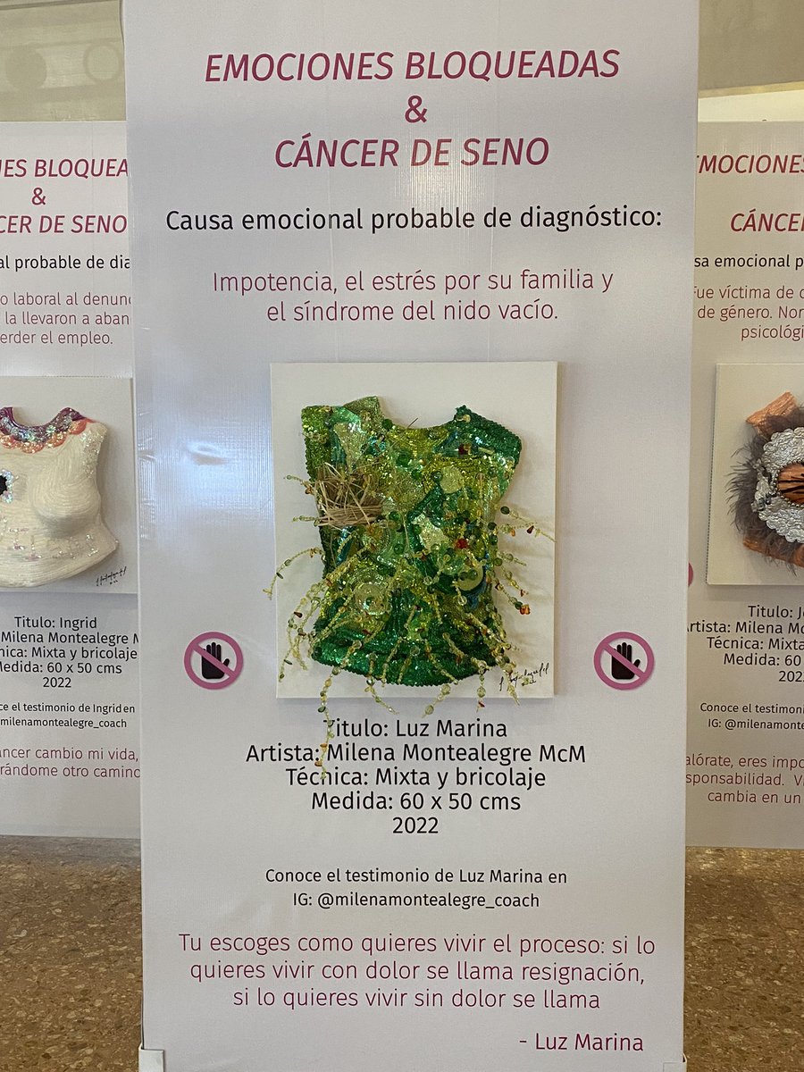 subterfugia's tweet photo. Y sigue: #EmocionesBloqueadas #CancerDePecho https://t.co/mnHKbaIfyj