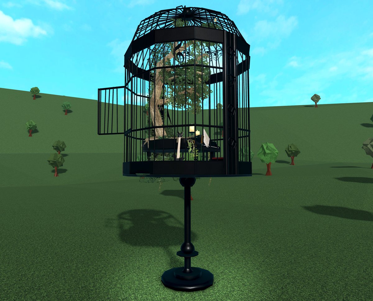 🍀Villemo🍀 on Twitter "Decorated Birdcage bloxburgbuilds bloxburg 