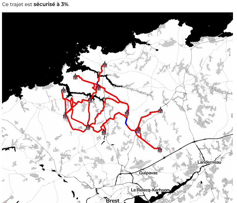 maeool's tweet photo. Chez @nadegehavet dans le Pays des Abers, le vélo n'existe pas non plus, dans les faits. 

Décidément, c'est un concours du désert vélo dans le Finistère nord ! https://t.co/vrxeNU4BID