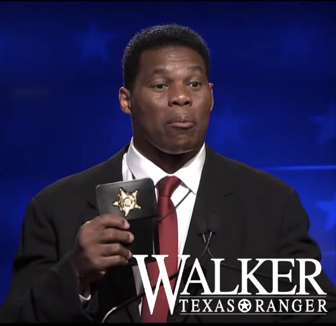jeffdsummers's tweet photo. Maybe Jef Foxworthy was talking to Hershel Walker when he said, “You might be a redneck if an episode of Walker, Texas Ranger changed your life.” https://t.co/DEX0Kc66SD