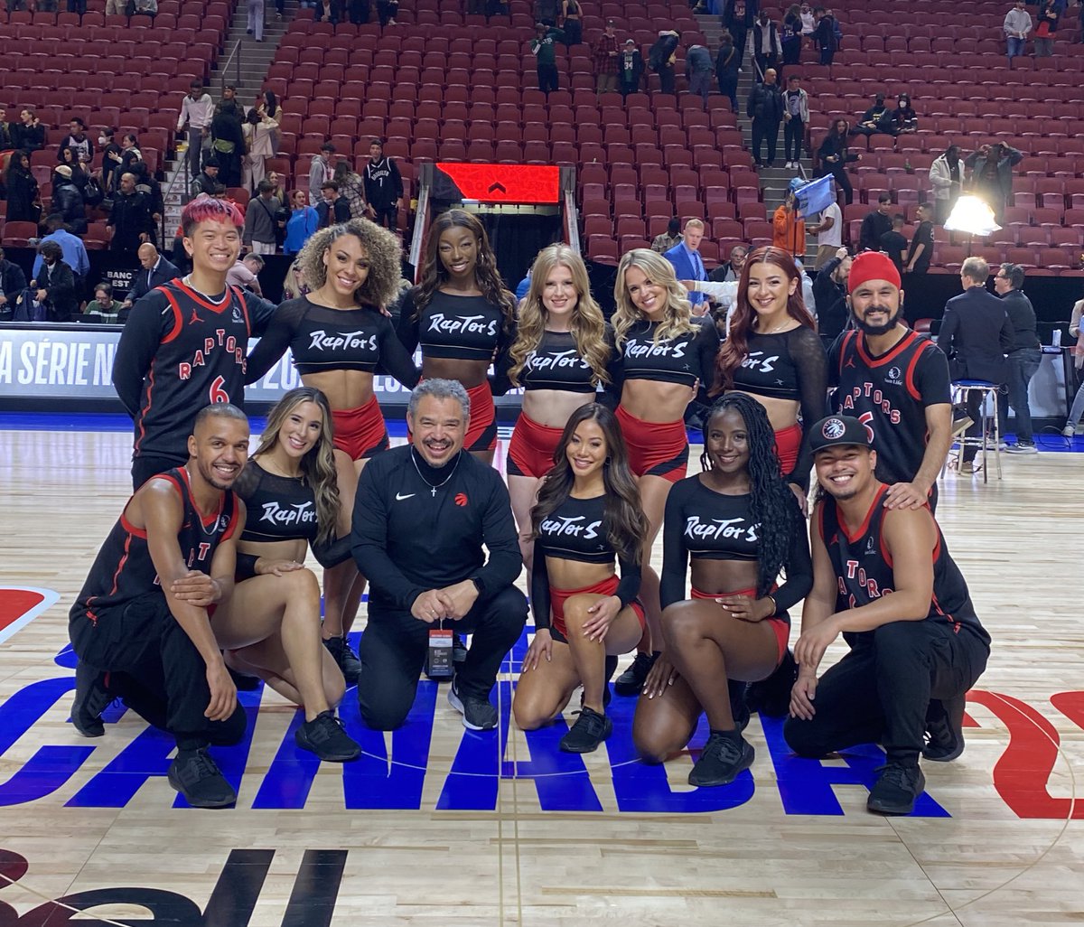 NorthSideCrewTO's tweet photo. THANK YOU MONTREAL 🫶
#raptors #northsidecrew #torontoraptors #montreal #nbacanadaseries #dancers #wethenorth #nba #nbadancers #toronto #torontodancer https://t.co/gtGdw5XaMK