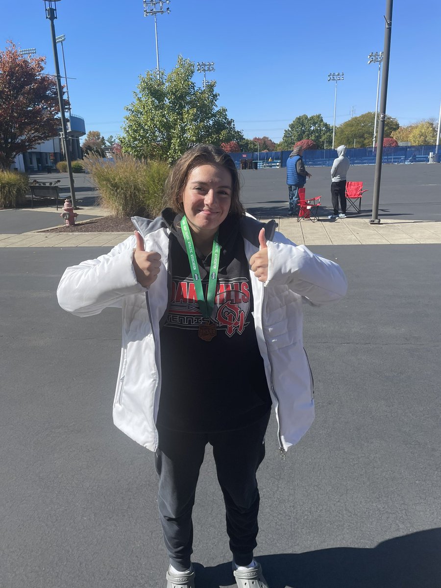 Oak Hills Tennis (@tennisoakhills) on Twitter photo Morgan took home 4th place at Districts this morning. She will be just the second Lady Highlander in school history to play singles at the <a href="/OHSAASports/">OHSAA Sports</a> State Tournament on Friday! #HighlanderStrong #LetsGo Morgan took home 4th place at Districts this morning. She will be just the second Lady Highlander in school history to play singles at the <a href="/OHSAASports/">OHSAA Sports</a> State Tournament on Friday! #HighlanderStrong #LetsGo