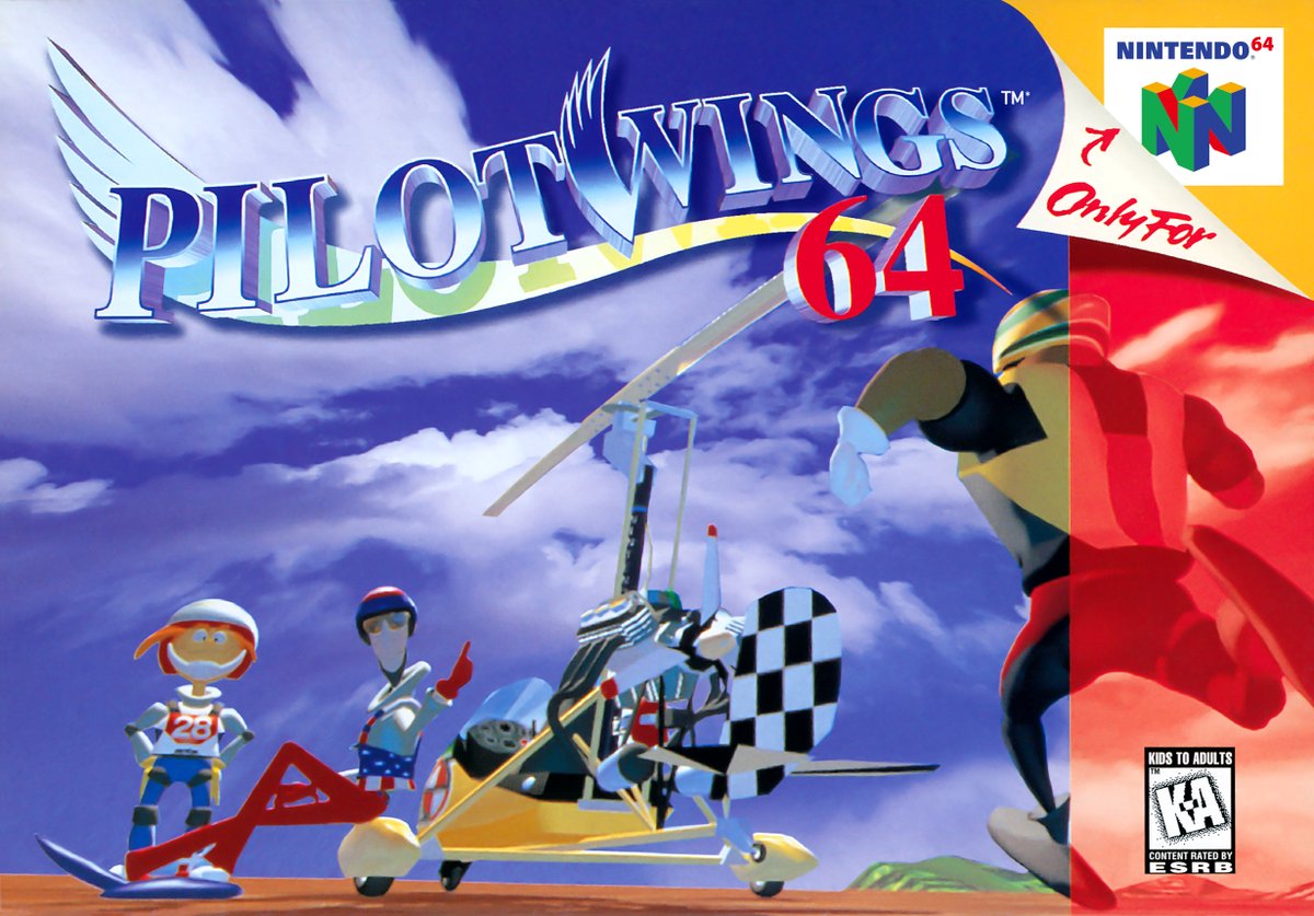 Voe em direção à imensidão azul em Pilotwings 64, disponível agora no console #NintendoSwitch para assinantes do #NintendoSwitchOnline + Pacote adicional! #Nintendo64