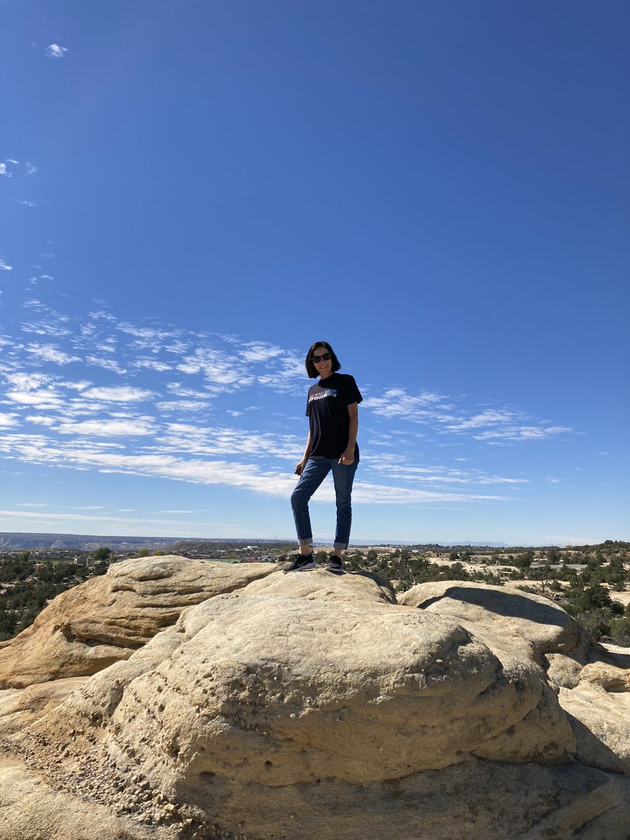 MrsGenX2's tweet photo. Beautiful day for a hike &amp; frisbee golf with my boys. 
#fallinnewmexico
#joltyourjourney https://t.co/UxBSHYwaX2