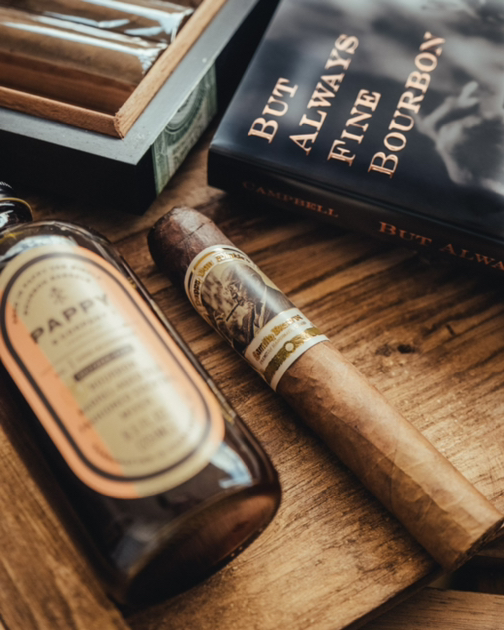 drewestatecigar's tweet photo. What is your perfect Pappy Pairing? We are going to make an old fashioned with @pappyco bitter milk #PappyMonth https://t.co/7ExYIDHe4m