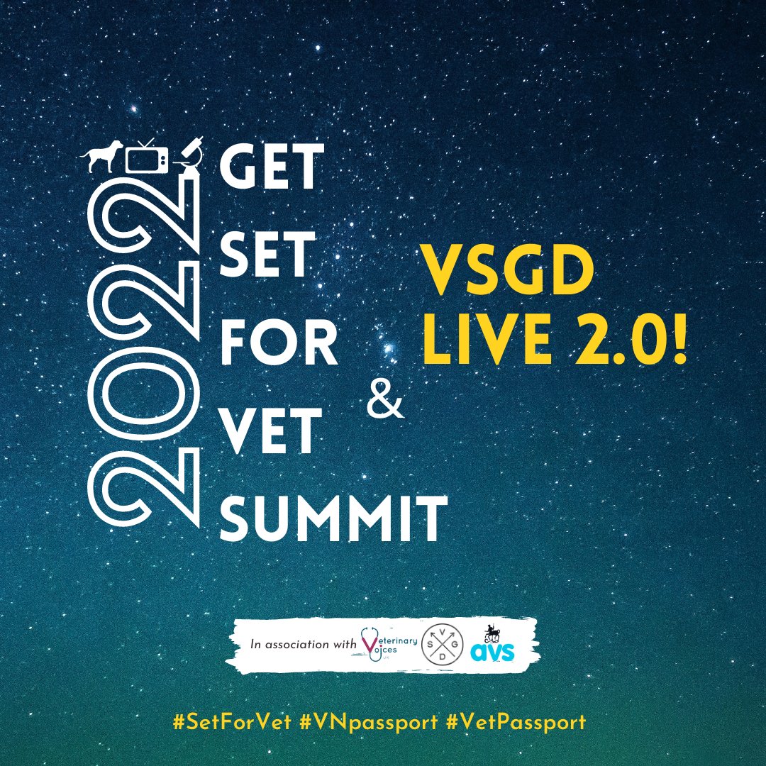 VetsSGD's tweet photo. WHAT an incredible day at VSGD Live 2.0! What was the favourite part of your day? Get ready for a jam packed day of virtual content tomorrow for day 2! #vsgdlive #setforvet https://t.co/4rbLCuRs9B