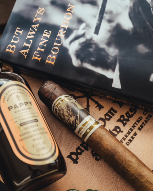 drewestatecigar's tweet photo. What is your perfect Pappy Pairing? We are going to make an old fashioned with @pappyco bitter milk #PappyMonth https://t.co/7ExYIDHe4m