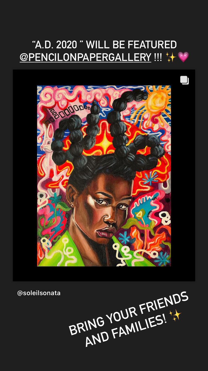 _tristin___'s tweet photo. hey y’all!! My art will be featured in the BTWHSPVA Alumni Visual Art Exhibit at pencil on paper gallery on October 29th! Tickets are free and open to the public! hope to see y’all there 💗✨ https://t.co/3qlwJClxF9