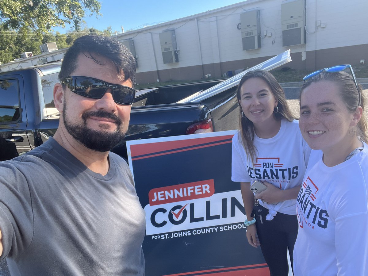 sailboat8471's tweet photo. St. John’s is working hard to ensure multiple republican victories on November 8!
#votered #RonDesantis #MarcoRubio #JenniferCollins #GOP #Republican https://t.co/AKNGFrsH0I