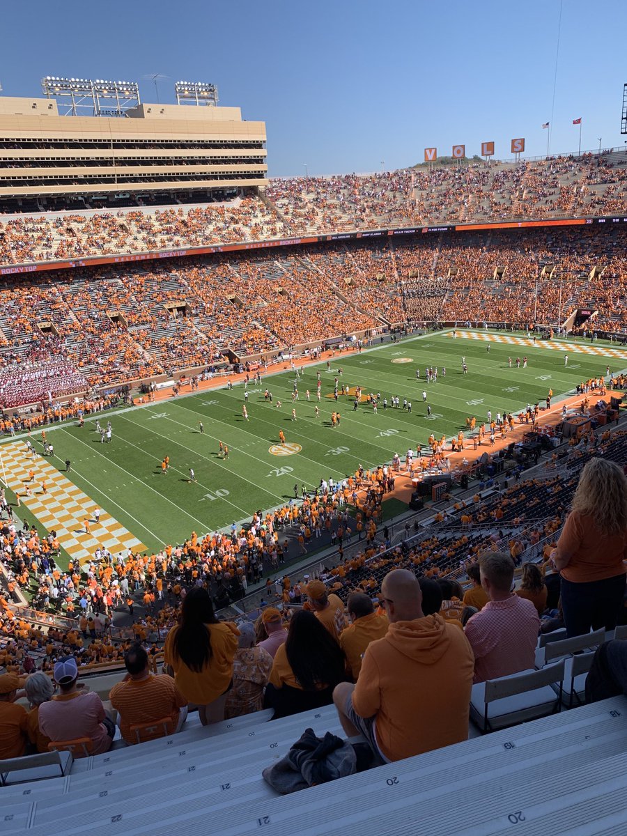 Channeling my inner <a href="/AdamSparks/">Adam Sparks</a> (clocking in) and <a href="/Kreager/">𝑇𝑜𝑚 𝐾𝑟𝑒𝑎𝑔𝑒𝑟</a> (come say 👋)! Go Vols.