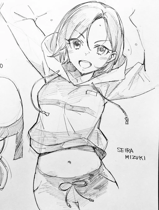 水木聖來さんです!
いいよねぇ、好きです、顔が難しいんだけどまた描きたいね!

ユニットはセーラーマリナーが好き 